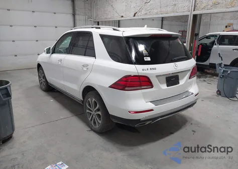 2016 Mercedes-Benz Gle 350 from USA, damaged, VIN 4JGDA5JB4GA644810